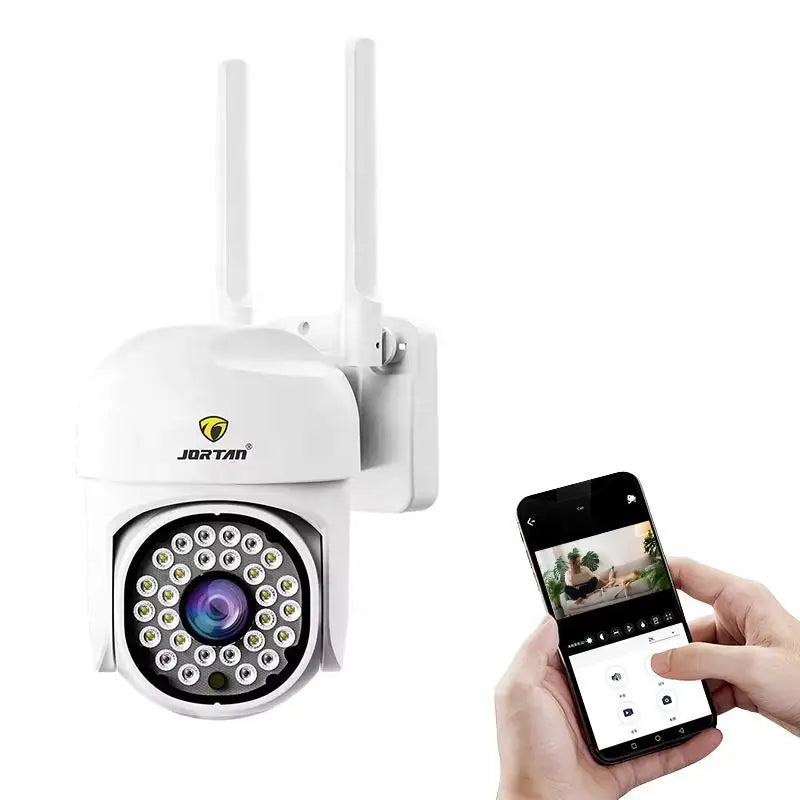 Jortan Spoljna WiFi Kamera 360° – Video Nadzor za Lokale i Kuće