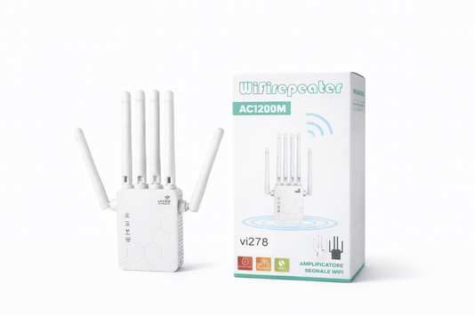 Pojačivač WiFi signala za kuću i plac – pokriva svaku prostoriju, širi signal napolju i uklanja mrtve zone