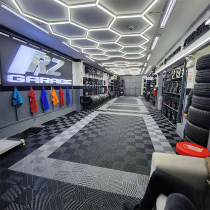Šestougaona LED Rasveta za Garažu i Detailing – Ultra Jako Svetlo 6500K