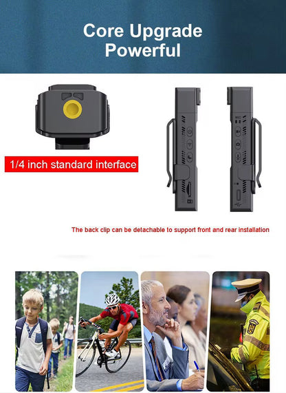 Mini prenosiva WiFi kamera - Snimi u Full HD-u sa rotacijom od 180°/90°, 7-10h snimanja sa baterijom od 1000mAh