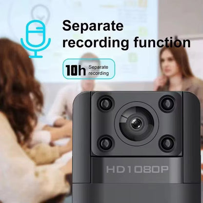 Mini prenosiva WiFi kamera - Snimi u Full HD-u sa rotacijom od 180°/90°, 7-10h snimanja sa baterijom od 1000mAh