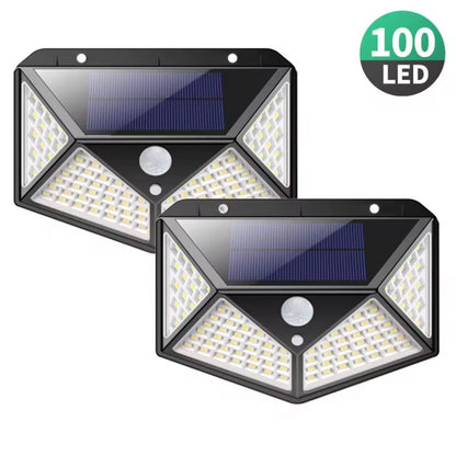 Solarna zidna lampa - baterija 1200mAh, otporna na sve vremenske uslove, domet senzora 5-8 metara