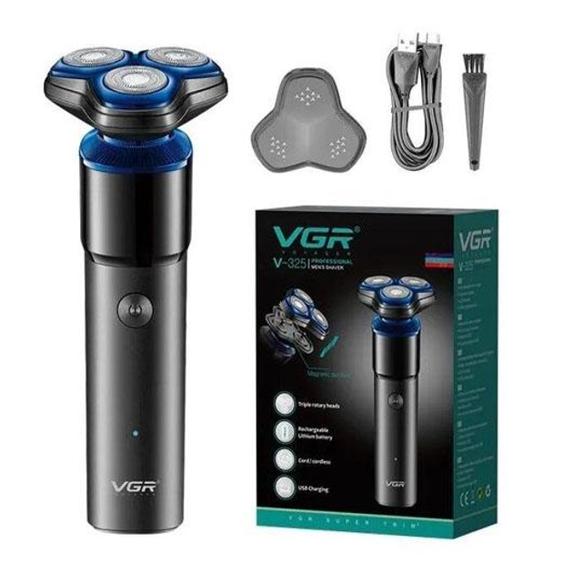 Profesionalna mašinica za brijanje- 3 plutajuće glave sa dve oštrice, mokro i suvo brijanje čak i pod tušem, led diplej