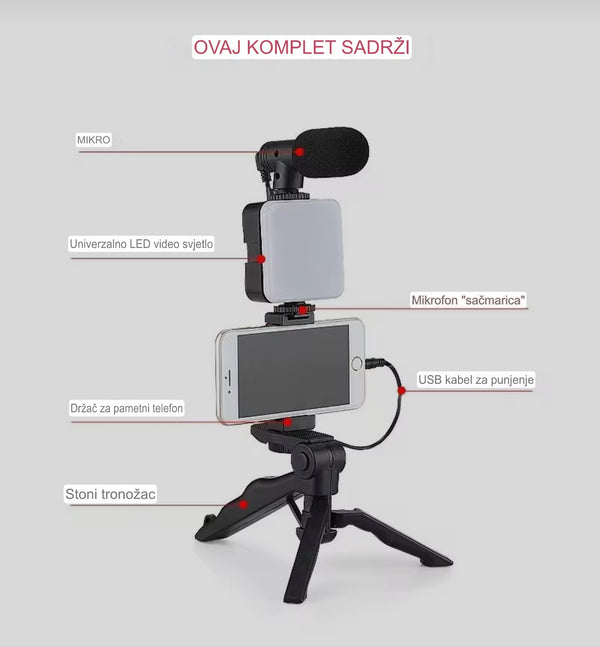 Ultimate Vlogging Kit za Žene