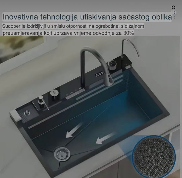 Premium multifunkcionalna sudopera – kompletan kuhinjski sistem