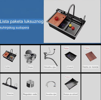 Premium multifunkcionalna sudopera – kompletan kuhinjski sistem