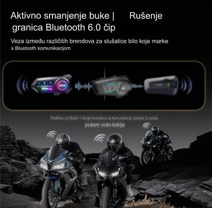 Komunikacija za Kacigu i Motor - Bluetooth 5.0 i Automatsko Javljanje