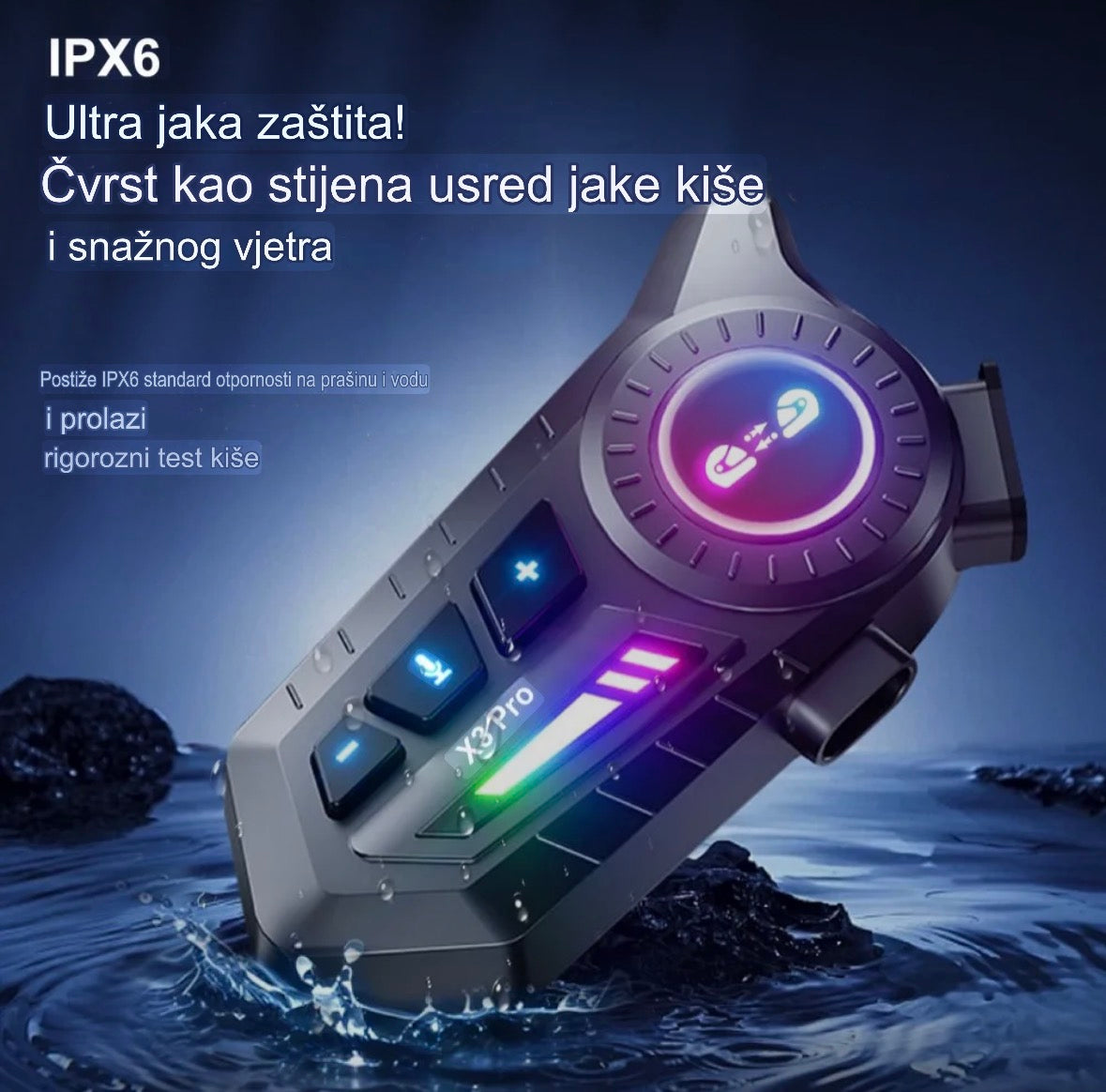 Komunikacija za Kacigu i Motor - Bluetooth 5.0 i Automatsko Javljanje