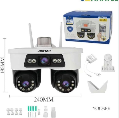 WiFi Kamera sa 3 Ekrana i 3 Sočiva – Automatska 360° Rotacija