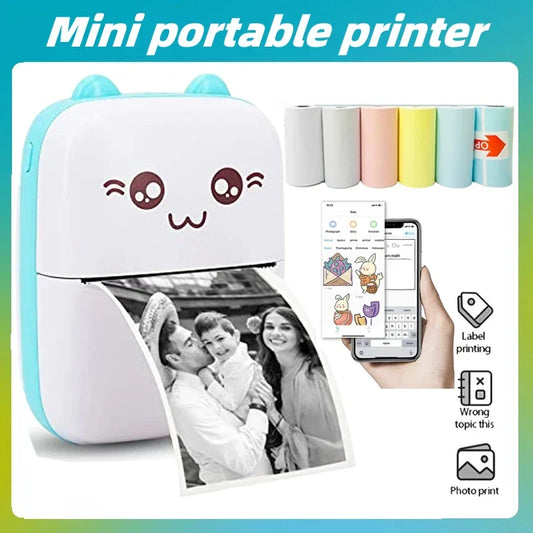Mini Štampač za Telefon – Štampaj bez Mastila (Bluetooth)