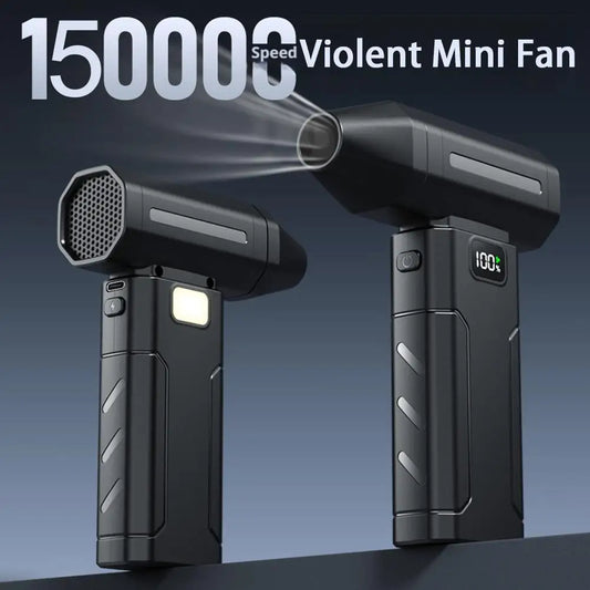 Mini Turbo Ventilator X8 – snažan prenosivi duvač za auto, elektroniku i kuću (zamena za kompresor i sprej sa vazduhom)