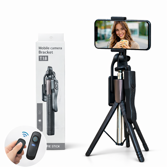 Gimbal selfie stick tripod 3u1 sa daljinskom kontrolom – stabilno snimanje, Bluetooth povezivanje i stalak za telefon visine do 170 cm