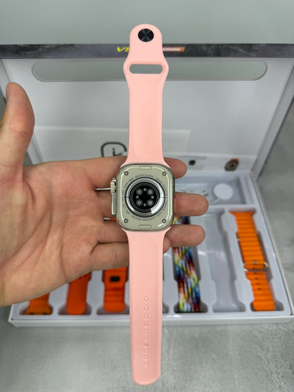 V51 Ultra Infinity SET - Pametan sat, bežične slušalice i 7 različitih narukvica u setu