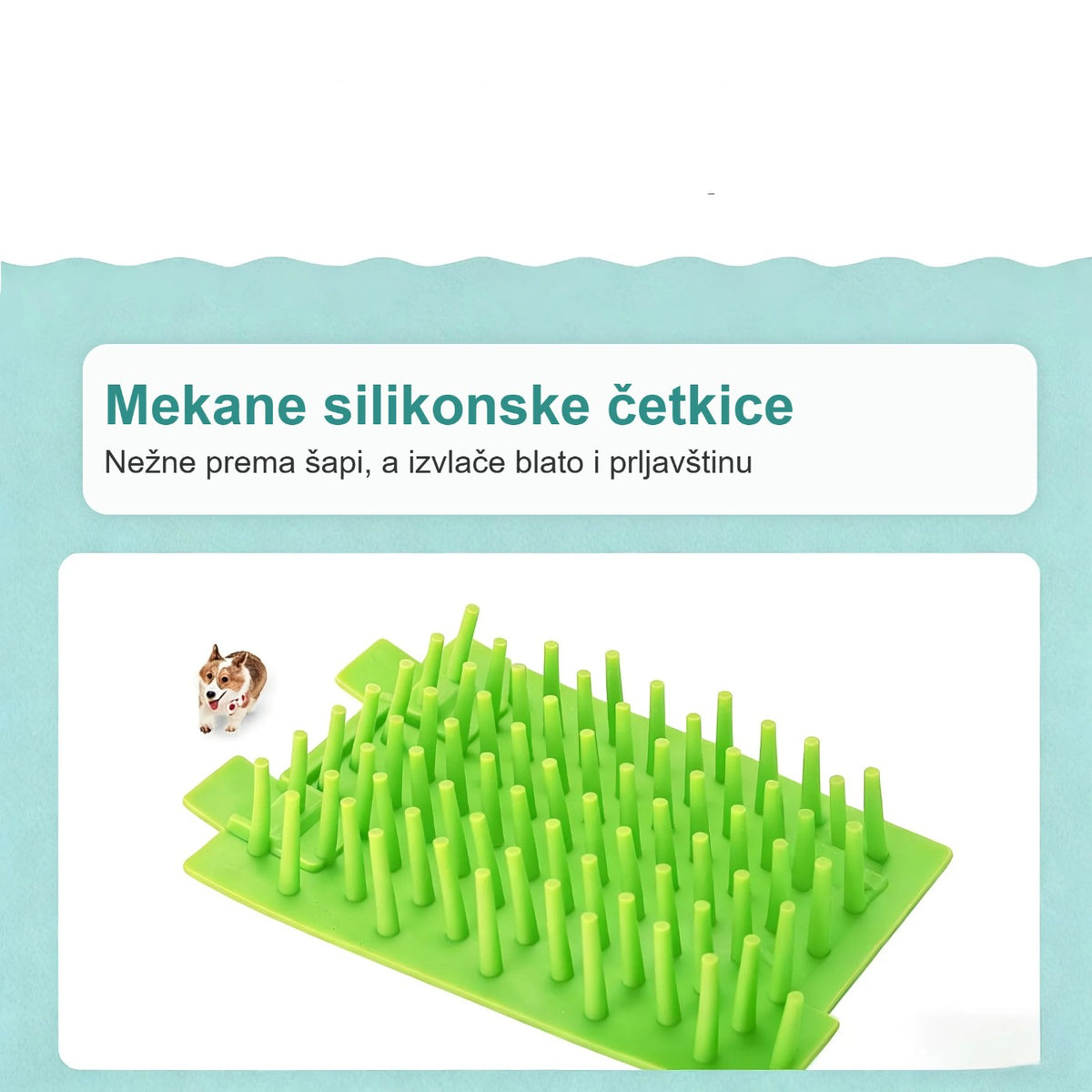 Mekane silikonske četkice