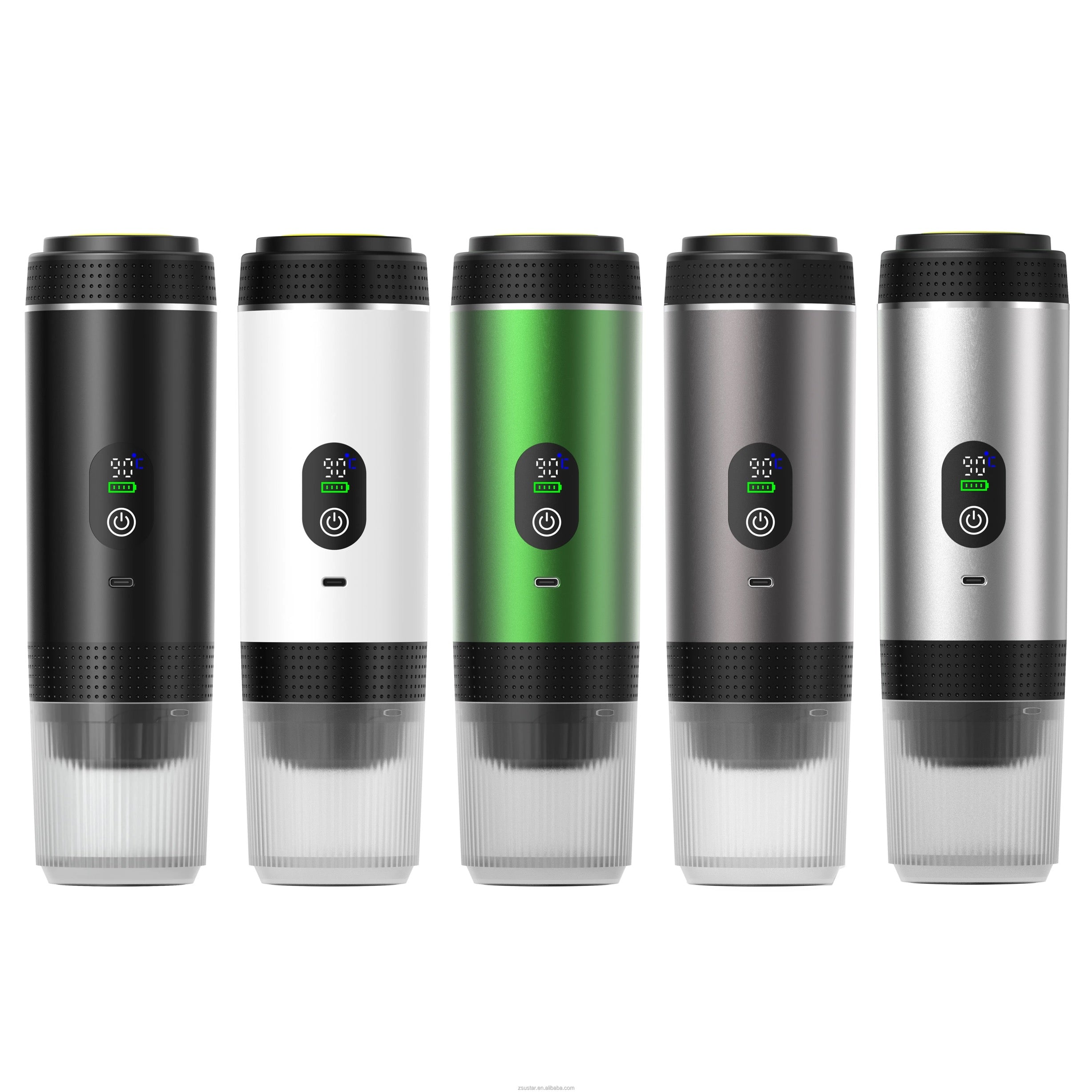 Prenosivi Espresso aparat za kafu - Pritisak od 20 bari, podržava 2 vrste kapsula i mlevenu kafu