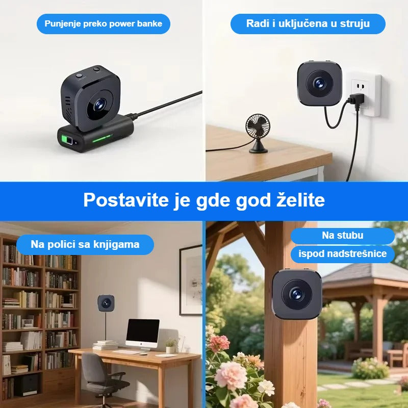 Postavljanje mini kamere