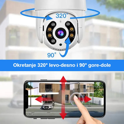 Okretanje 320° i 90°